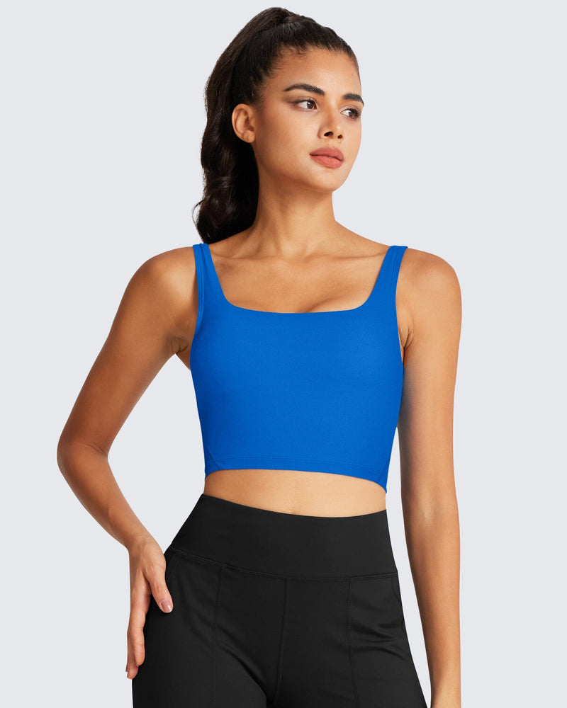 Longline Padded Sports Bra 220408