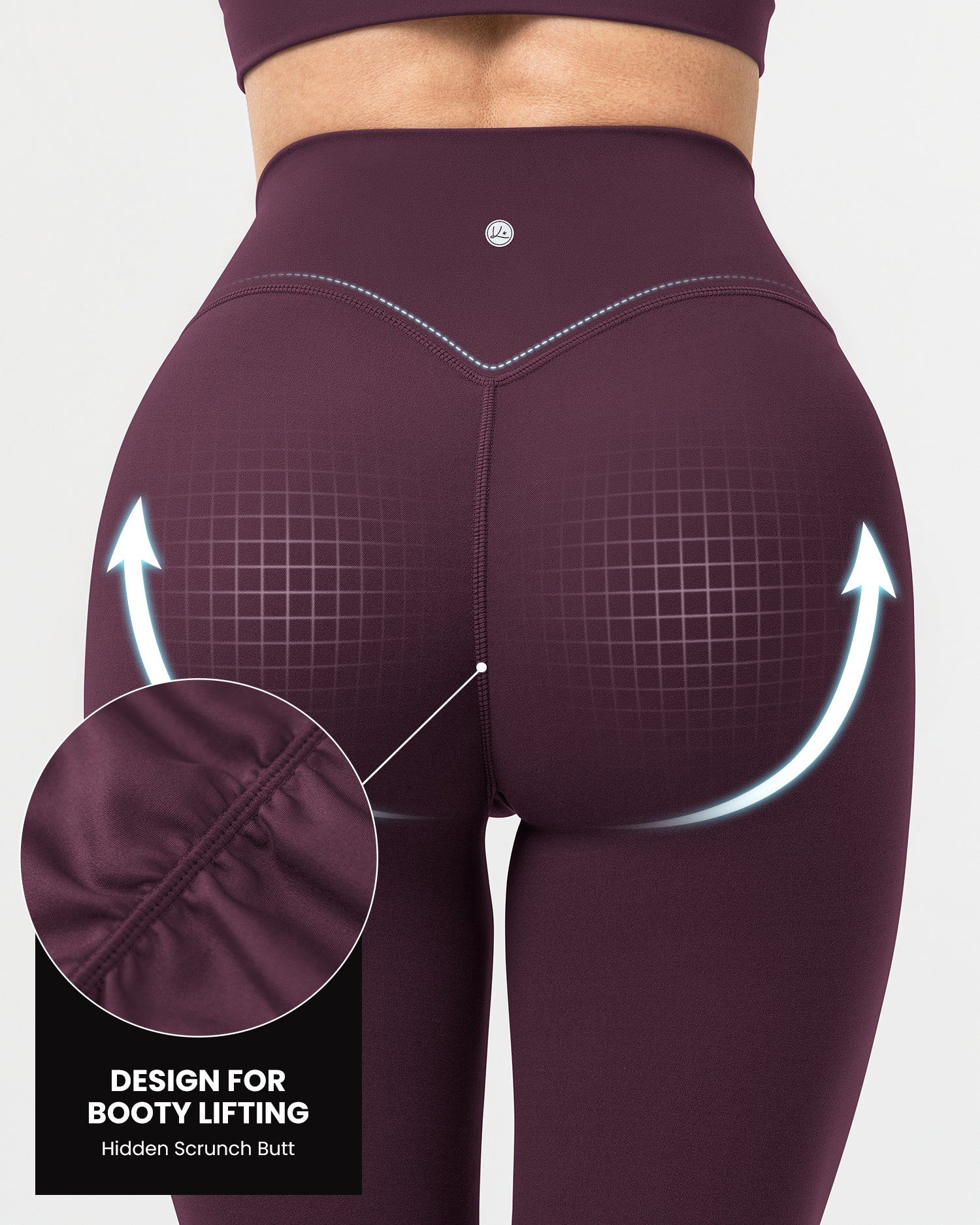 25" BareLuxe  Scrunch Butt  Leggings for Women 257004