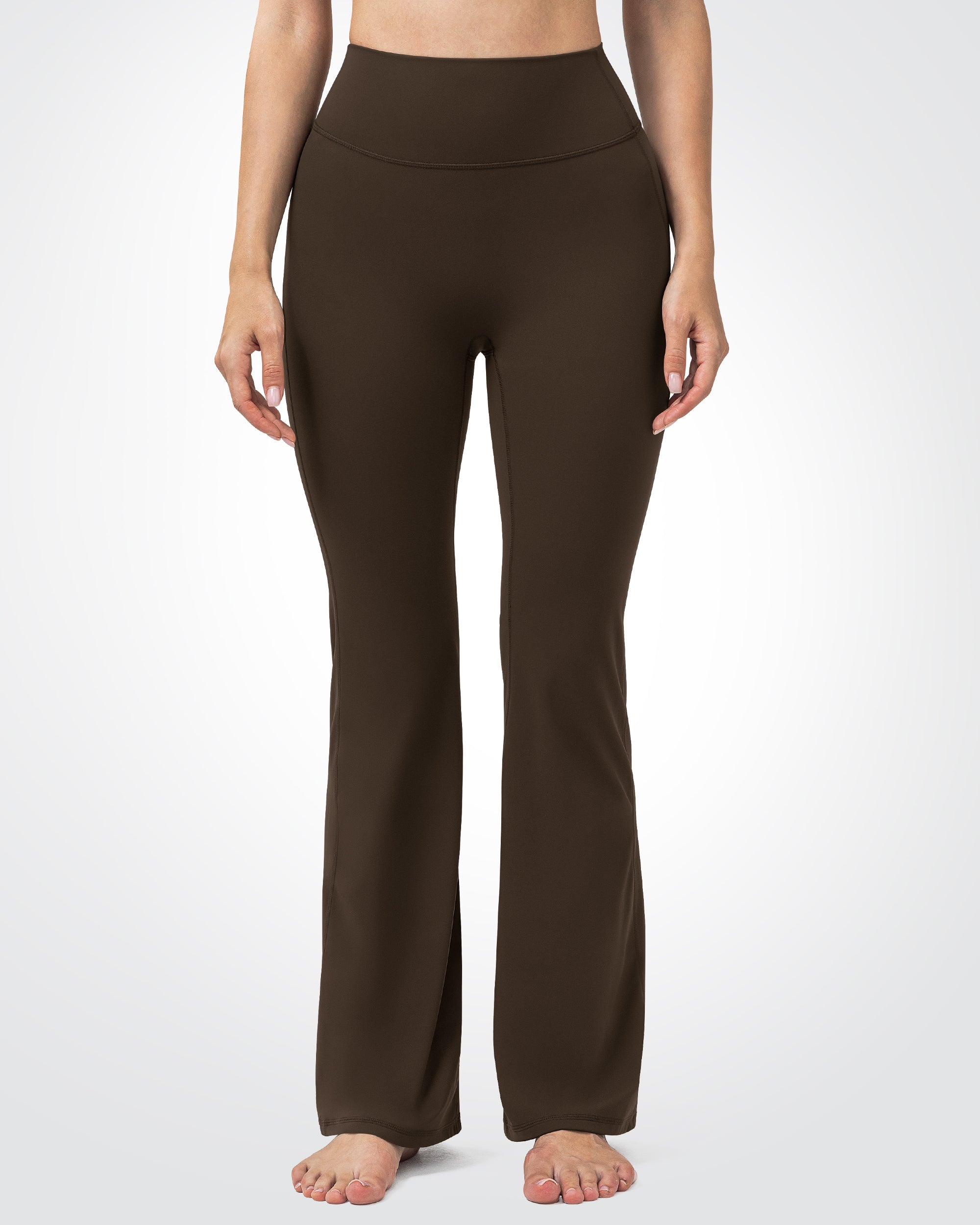 Flared Leggings for Women Scrunch Butt Buttery Soft Yoga Pants 260204