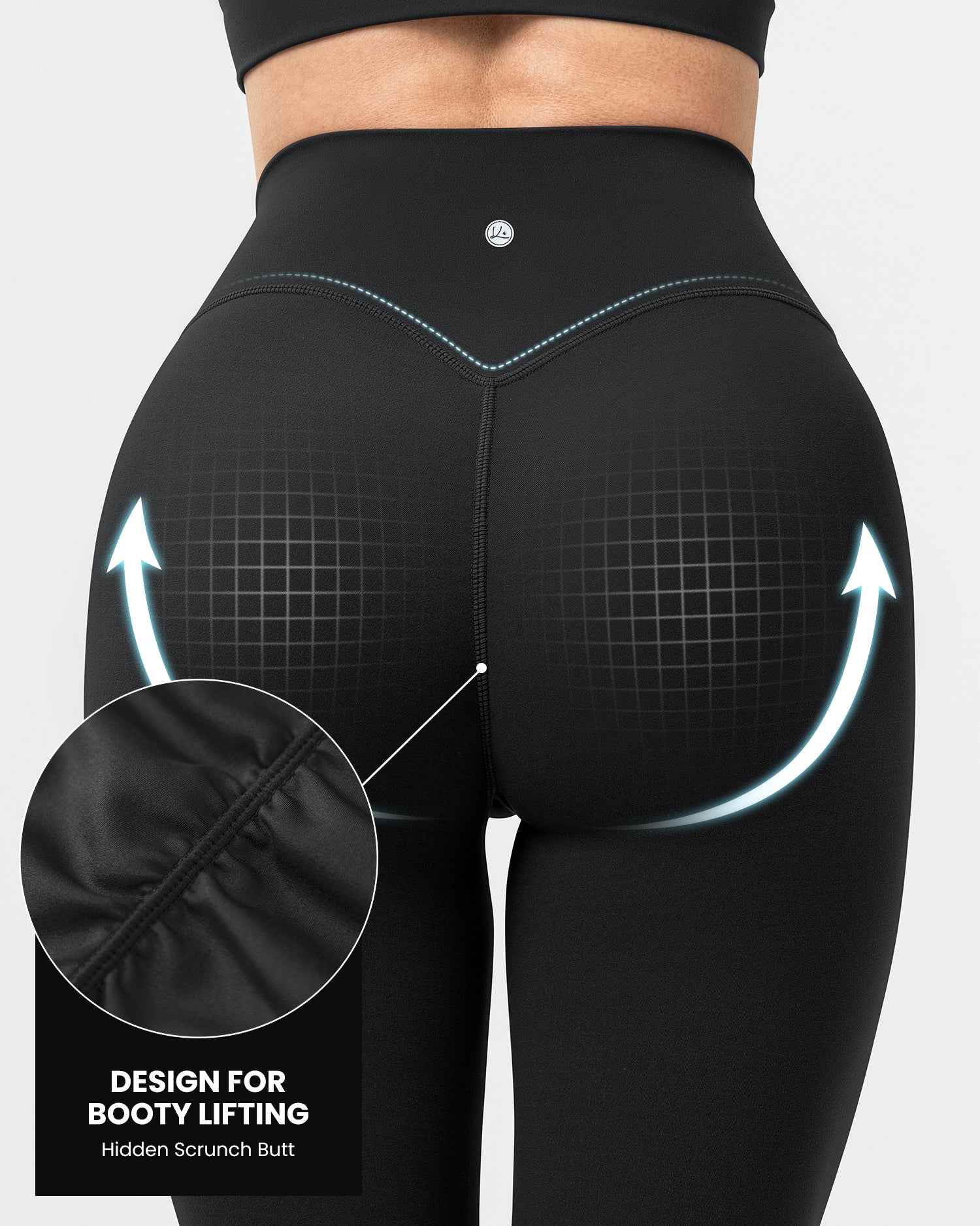 25" BareLuxe  Scrunch Butt  Leggings for Women 257004