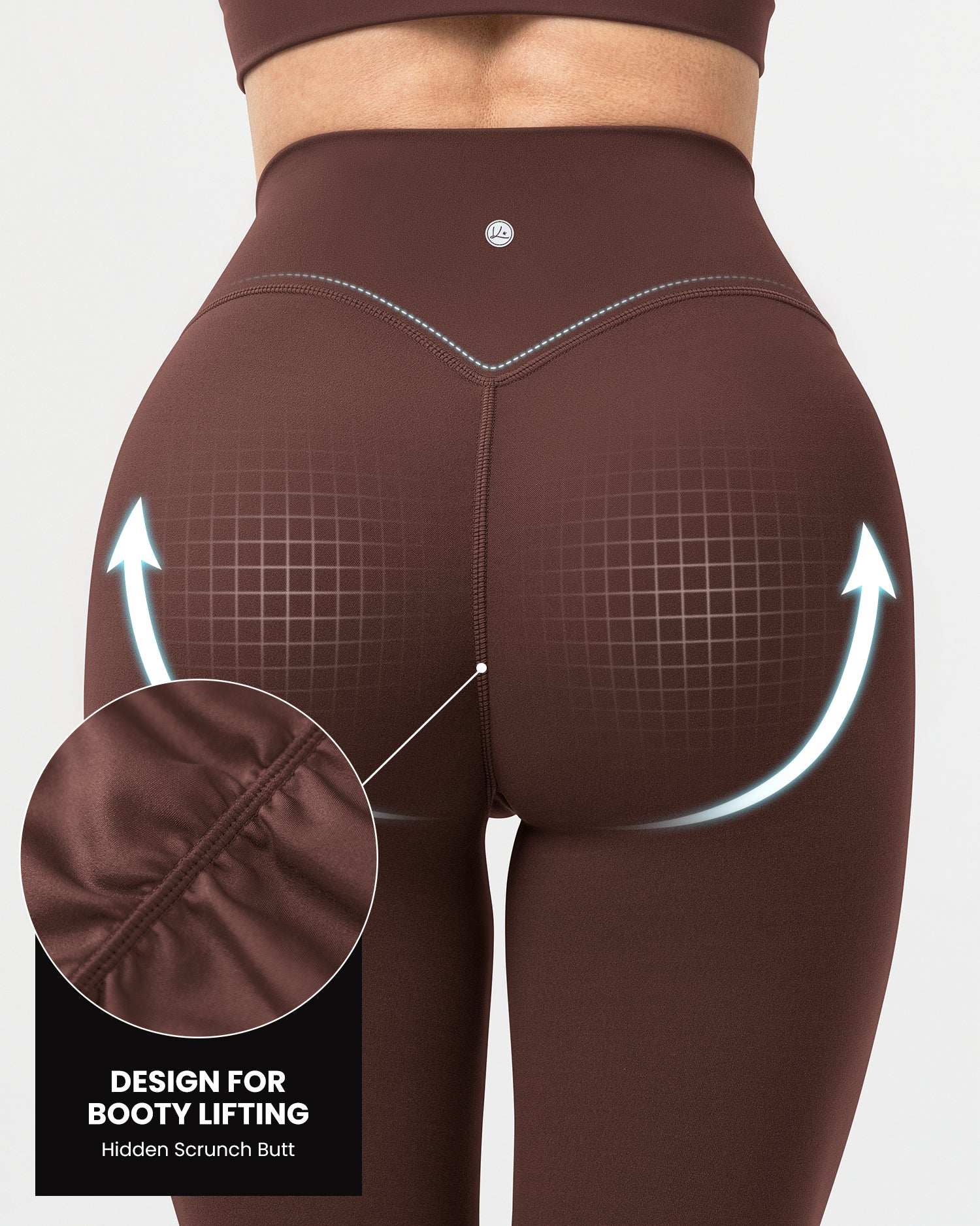 25" BareLuxe  Scrunch Butt  Leggings for Women 257004