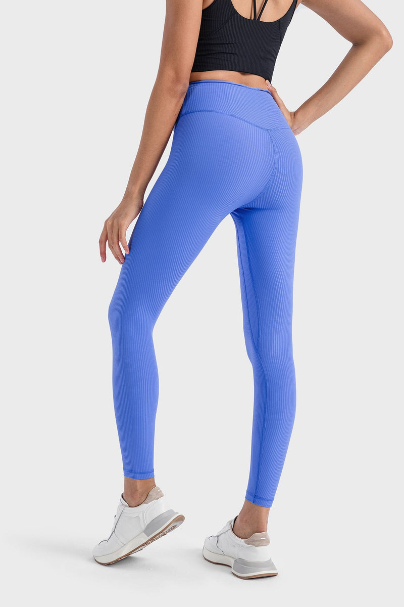 Spandex Ribbed Yoga Pants DAW019