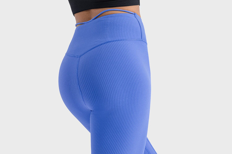 Spandex Ribbed Yoga Pants DAW019