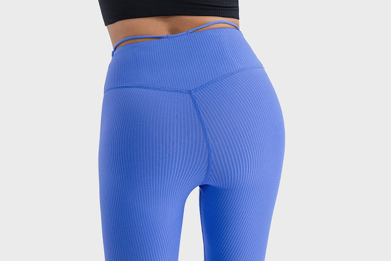 Spandex Ribbed Yoga Pants DAW019