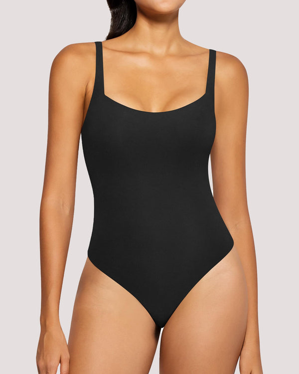 QUEENIEKE Square Neck Bodysuit 230114