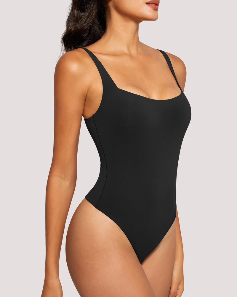 QUEENIEKE Square Neck Bodysuit 230114