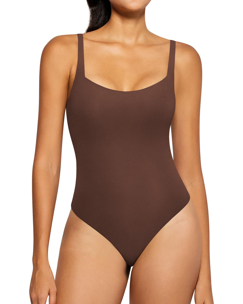 QUEENIEKE Square Neck Bodysuit 230114