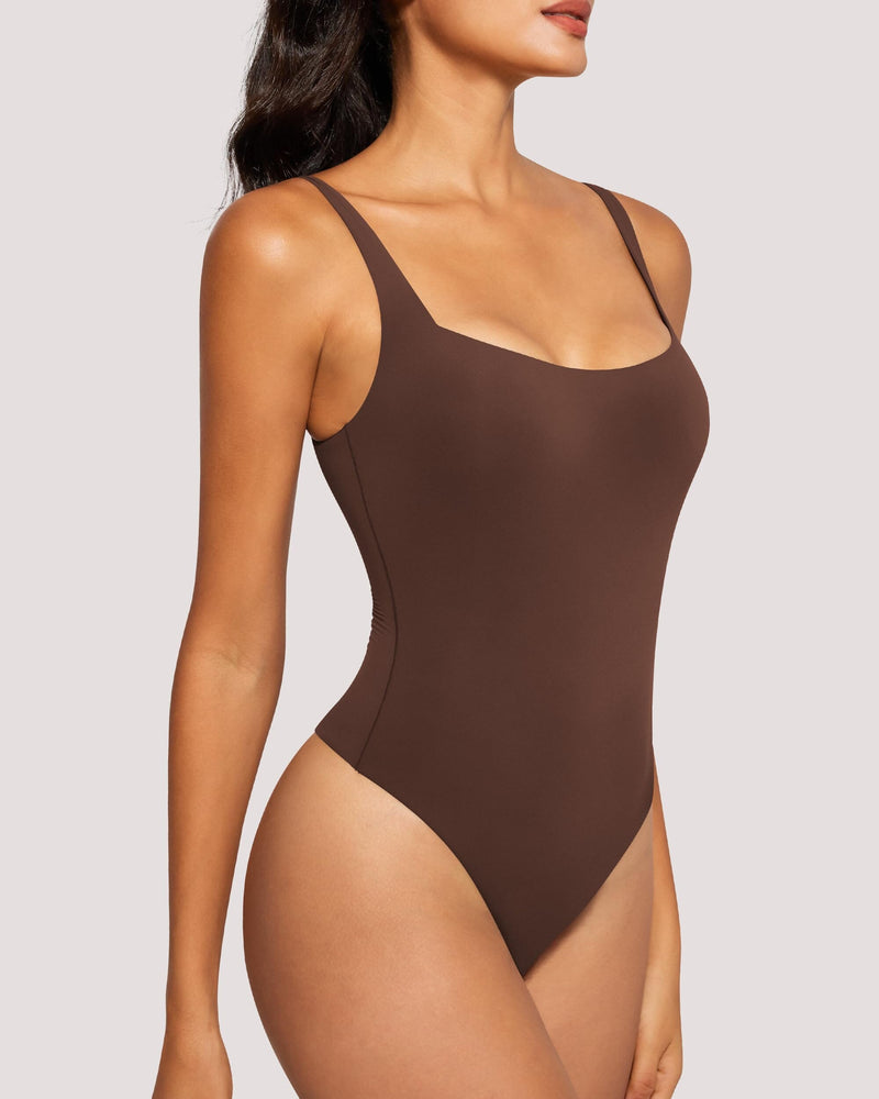 QUEENIEKE Square Neck Bodysuit 230114