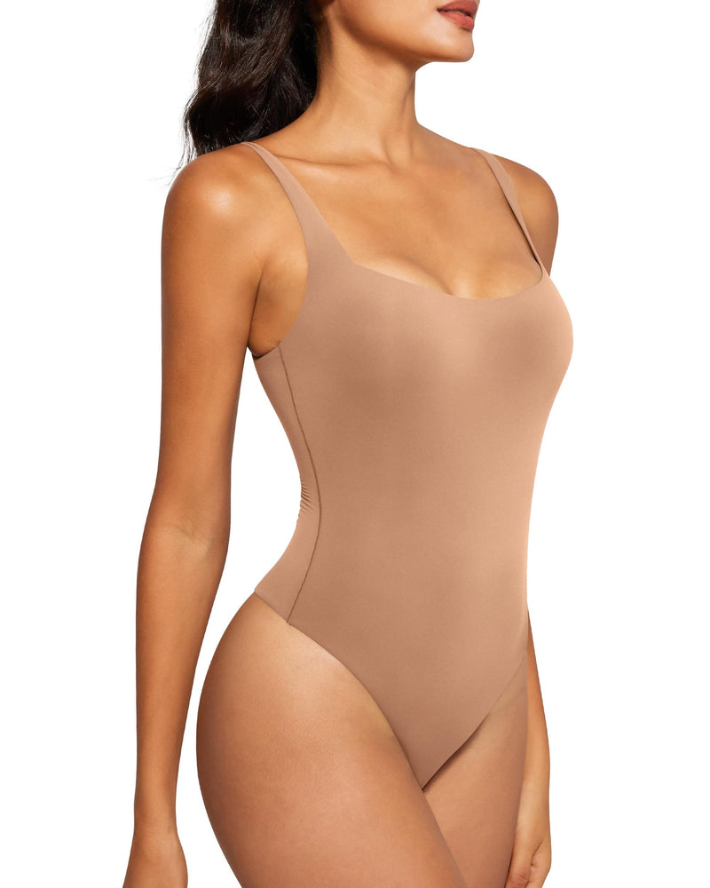 QUEENIEKE Square Neck Bodysuit 230114