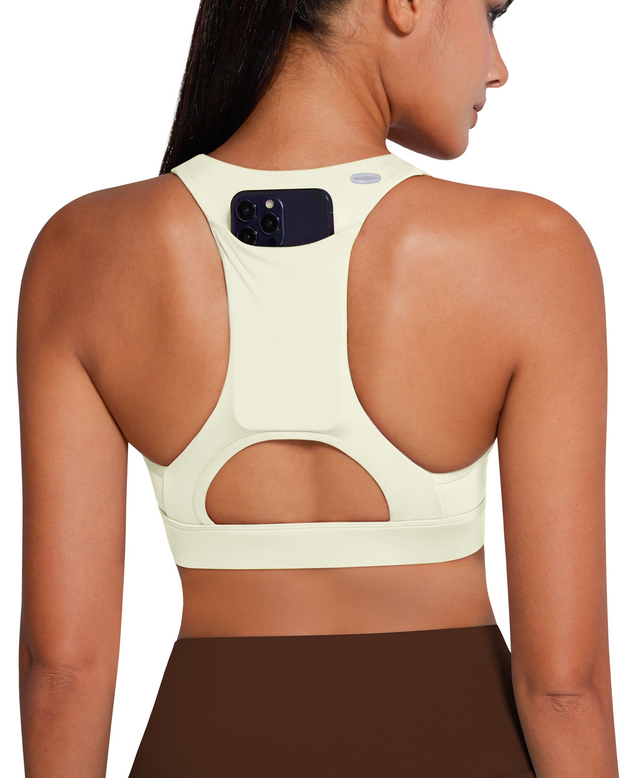 Phone Back Pockets Sport Bra 70927