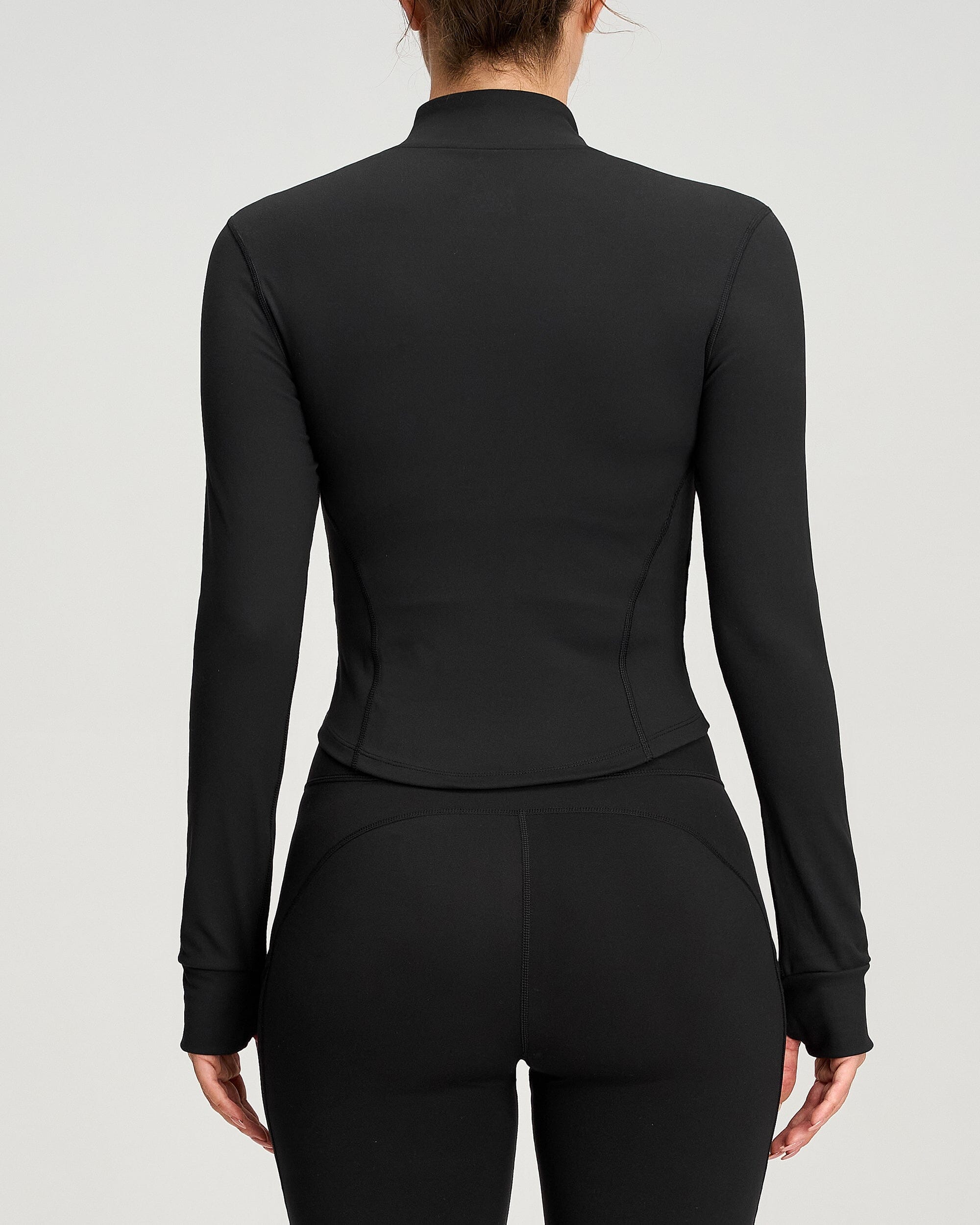 Crop Full Zip Up Jackets 232103