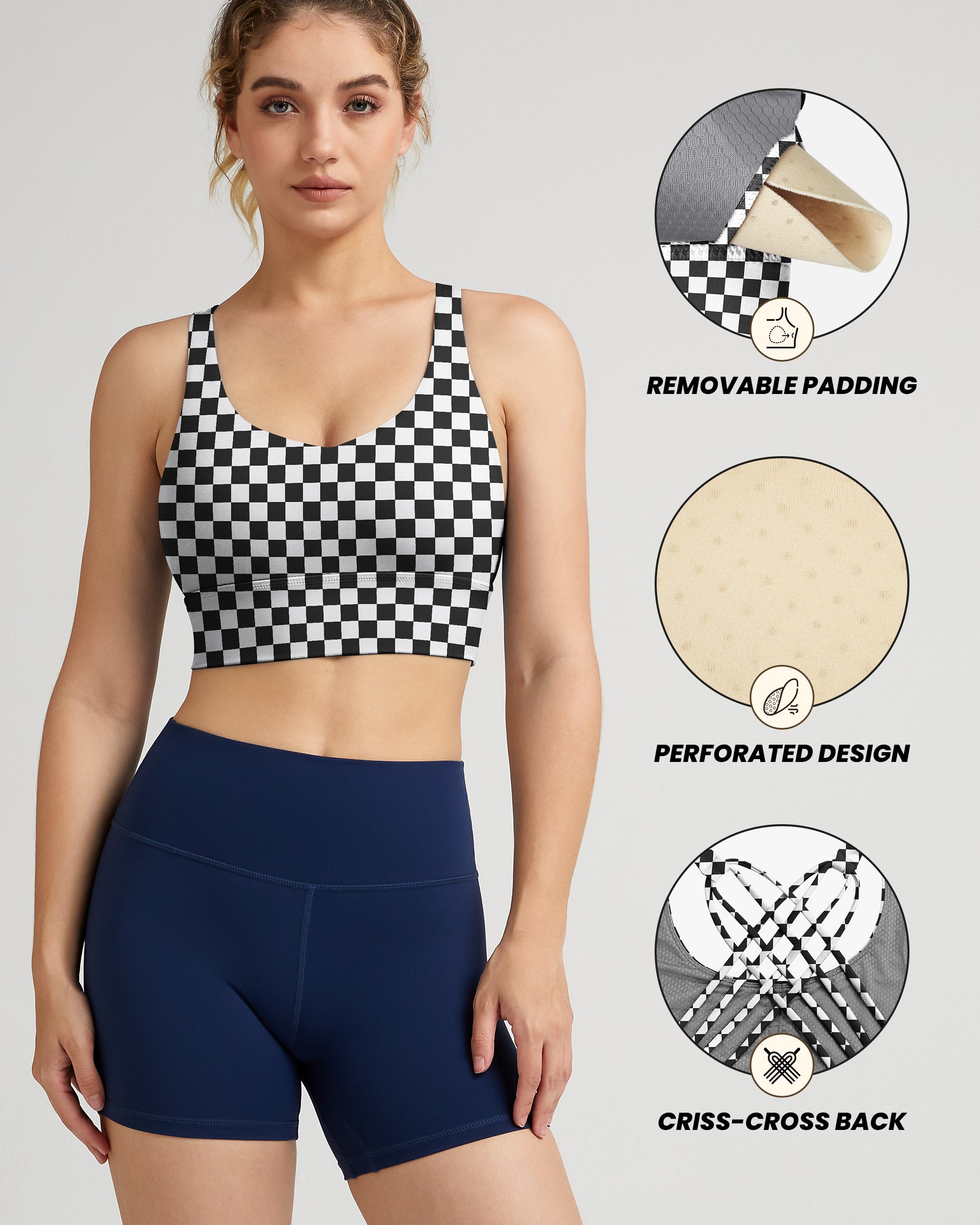 Medium Support Free To Be Sport Bra 77889B