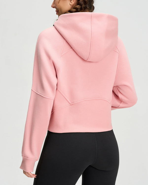 Oversized Half-Zip Hoodie 230409