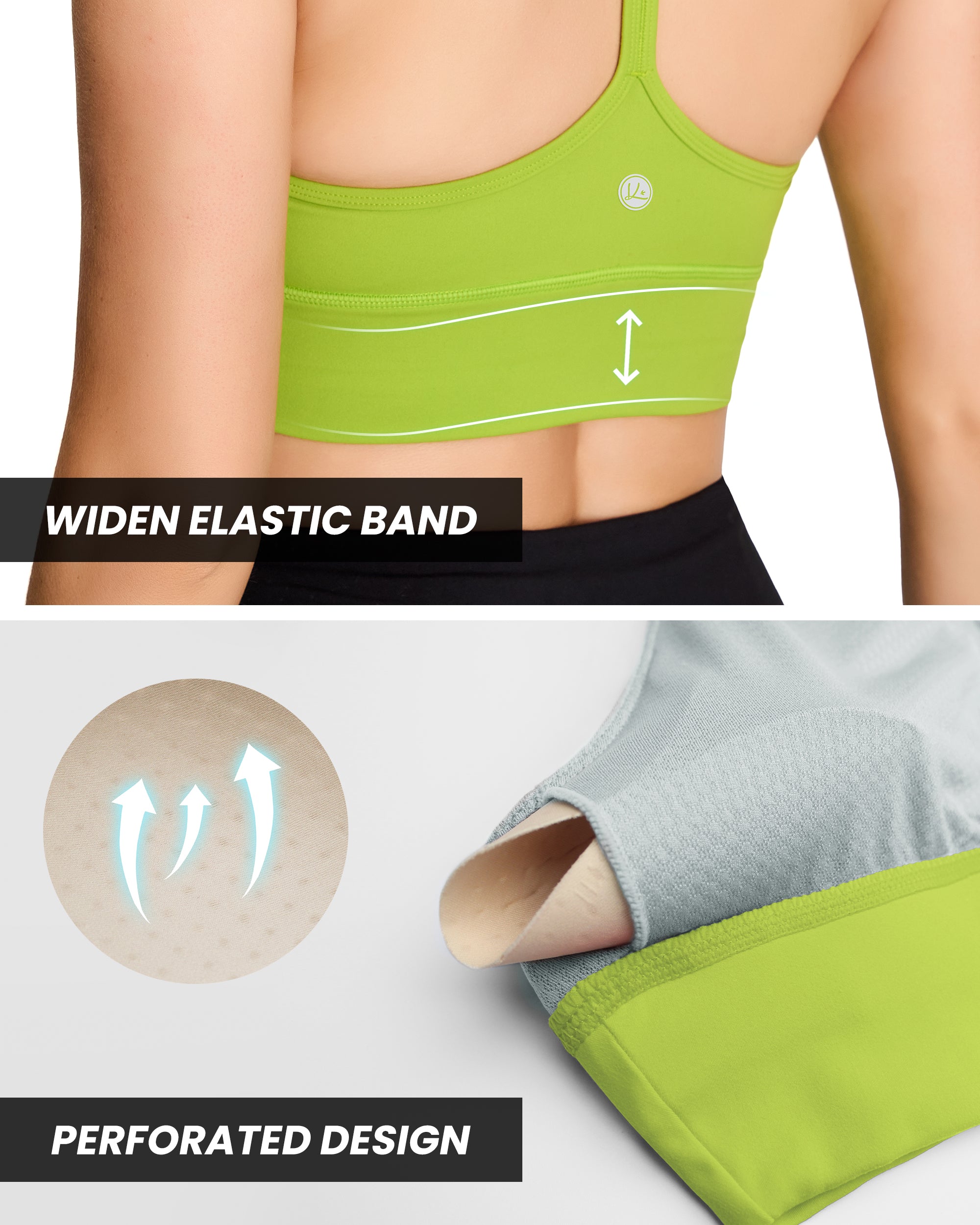 Flow Y Back Padded Bra 230106B