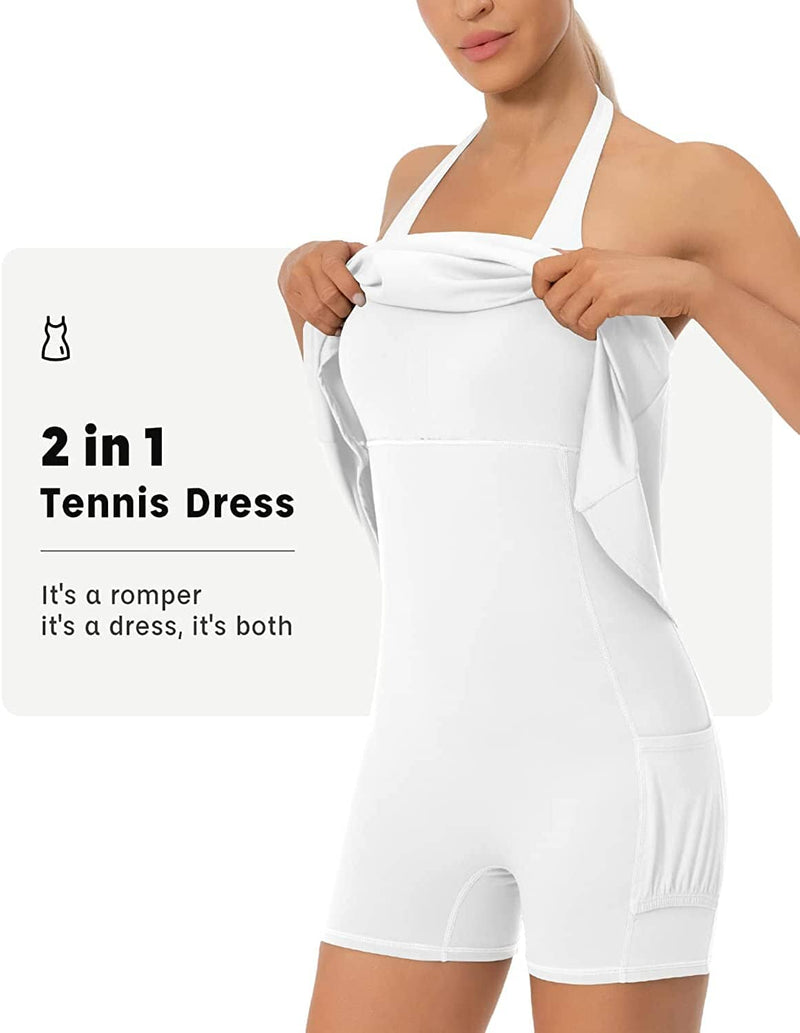 Tennis Dresses with Built in Shorts 220311