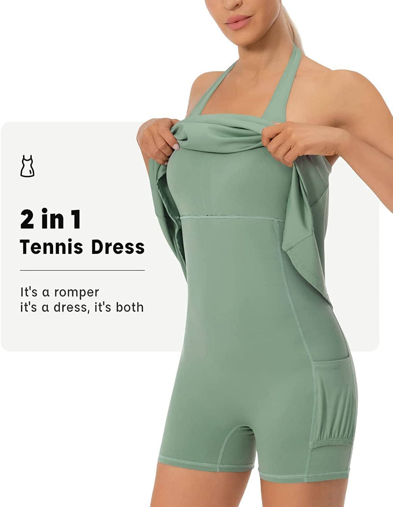 Tennis Dresses with Built in Shorts 220311