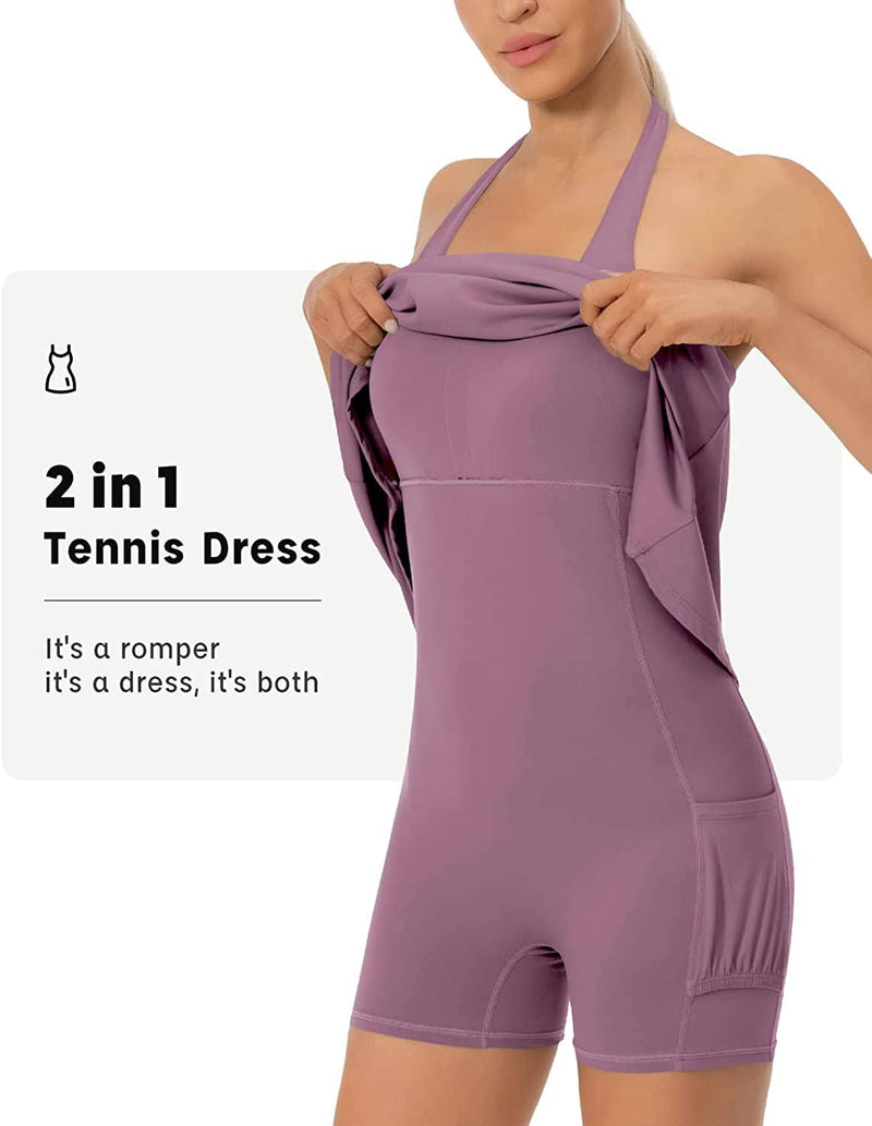 Tennis Dresses with Built in Shorts 220311