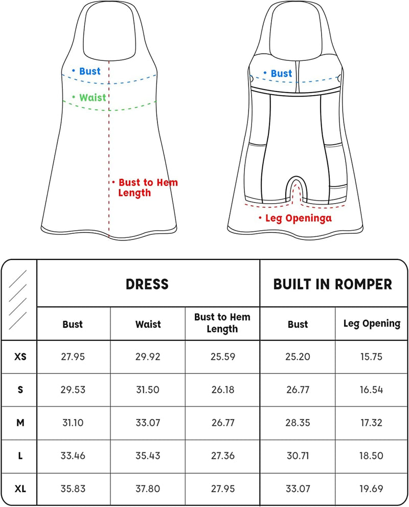 Tennis Dresses with Built in Shorts 220311