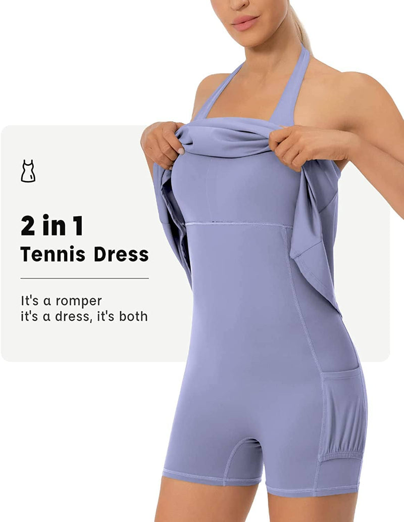 Tennis Dresses with Built in Shorts 220311