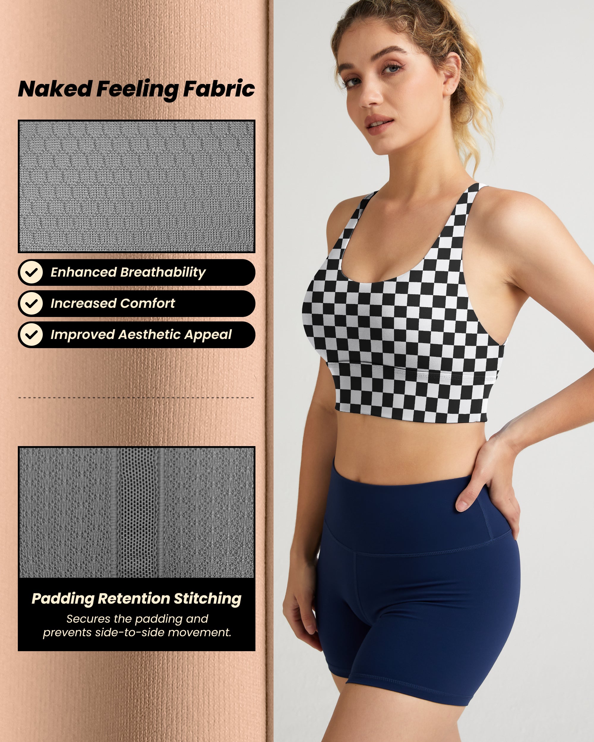 Medium Support Free To Be Sport Bra 77889B