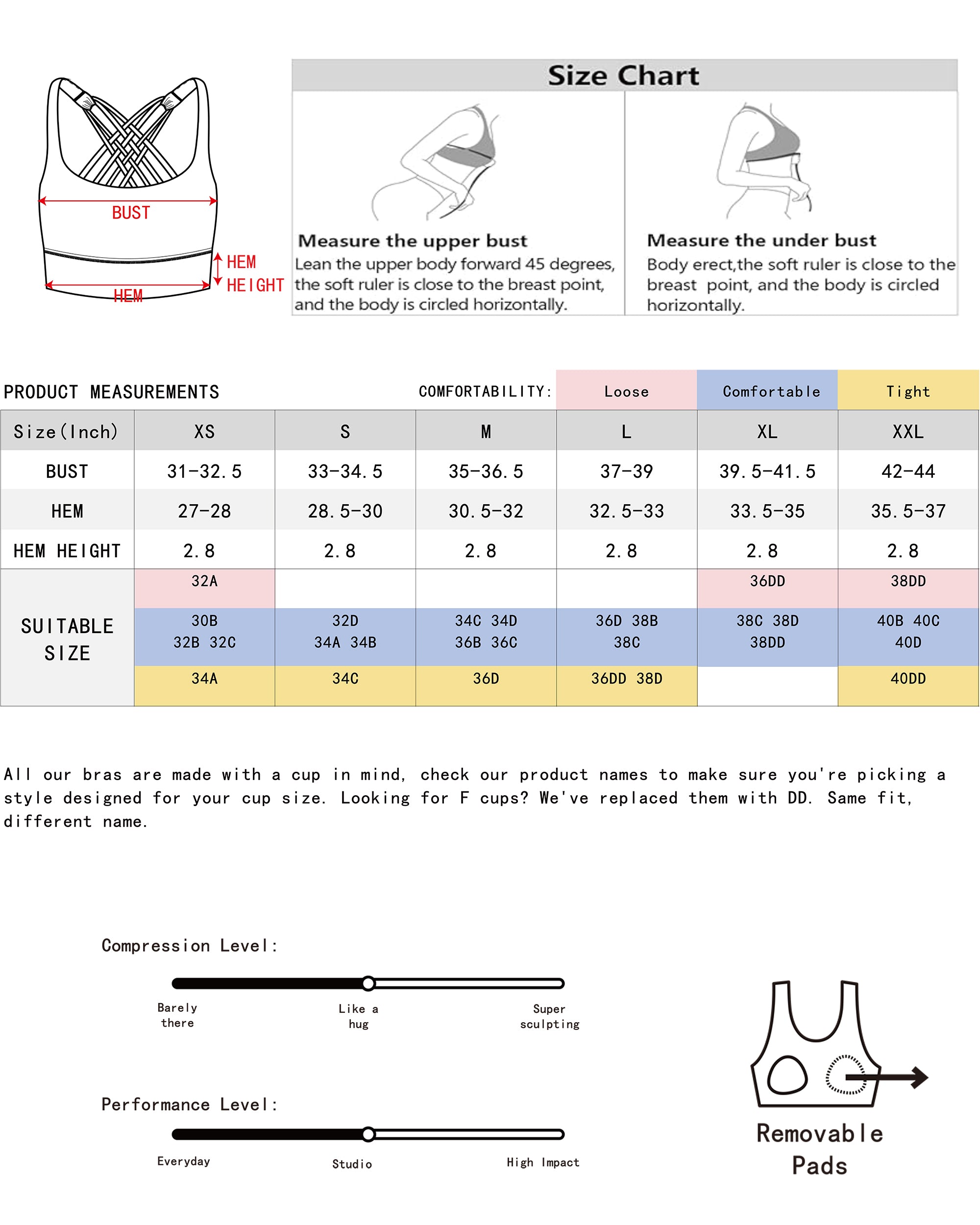 Medium Support Free To Be Sport Bra 77889B