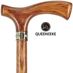 QUEENIEKE ACCESSORIES Canes - Walking Cane w/ Brass Collar