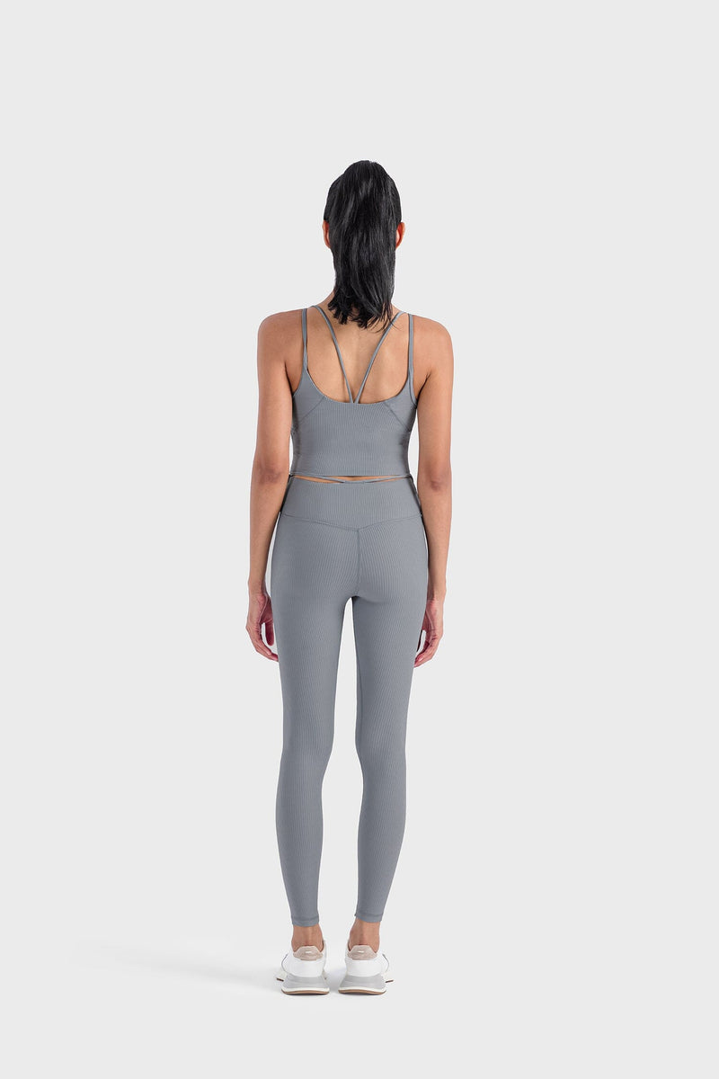 Spandex Ribbed Yoga Pants DAW019
