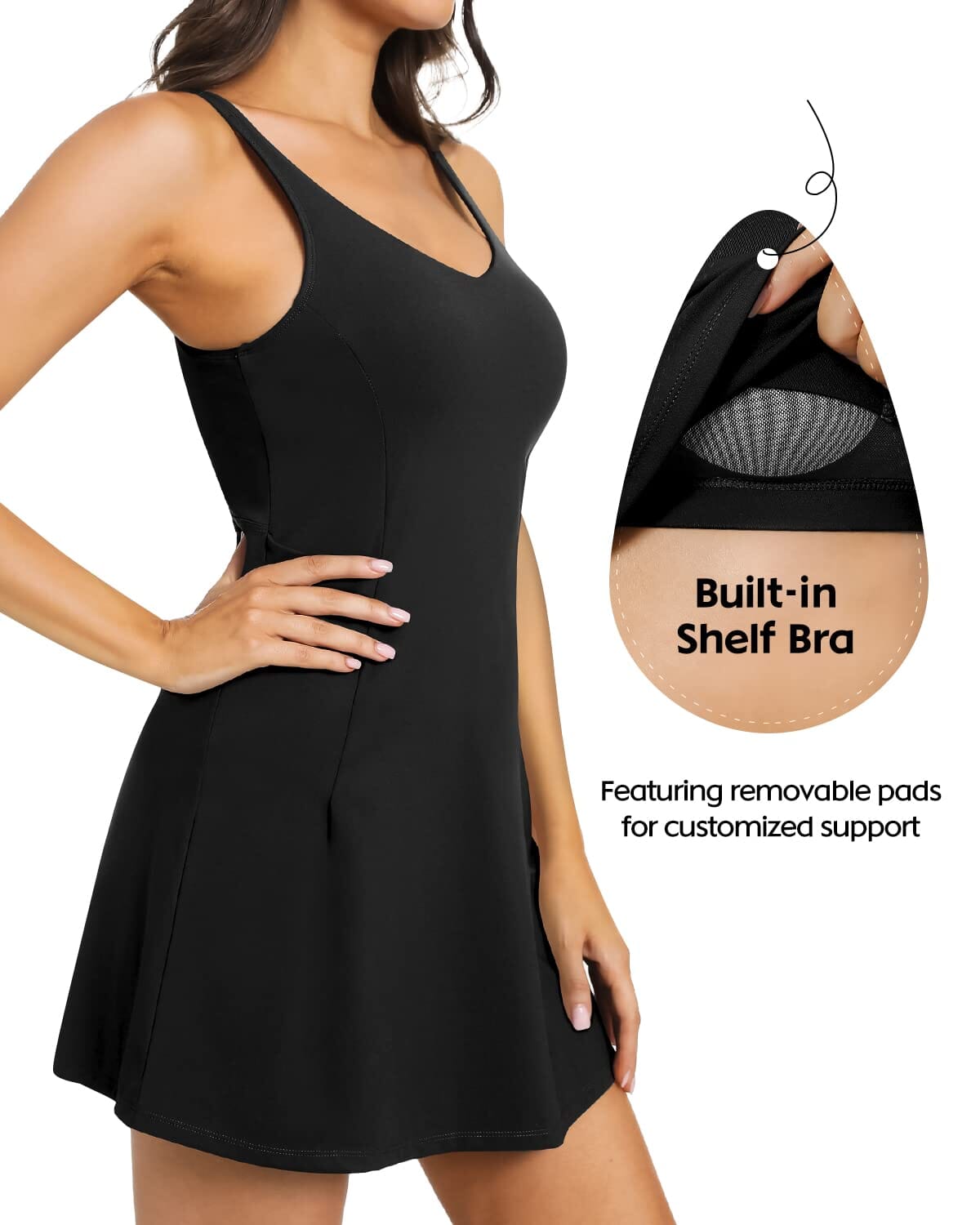 Tennis Dresses with 4 Pocket 220111