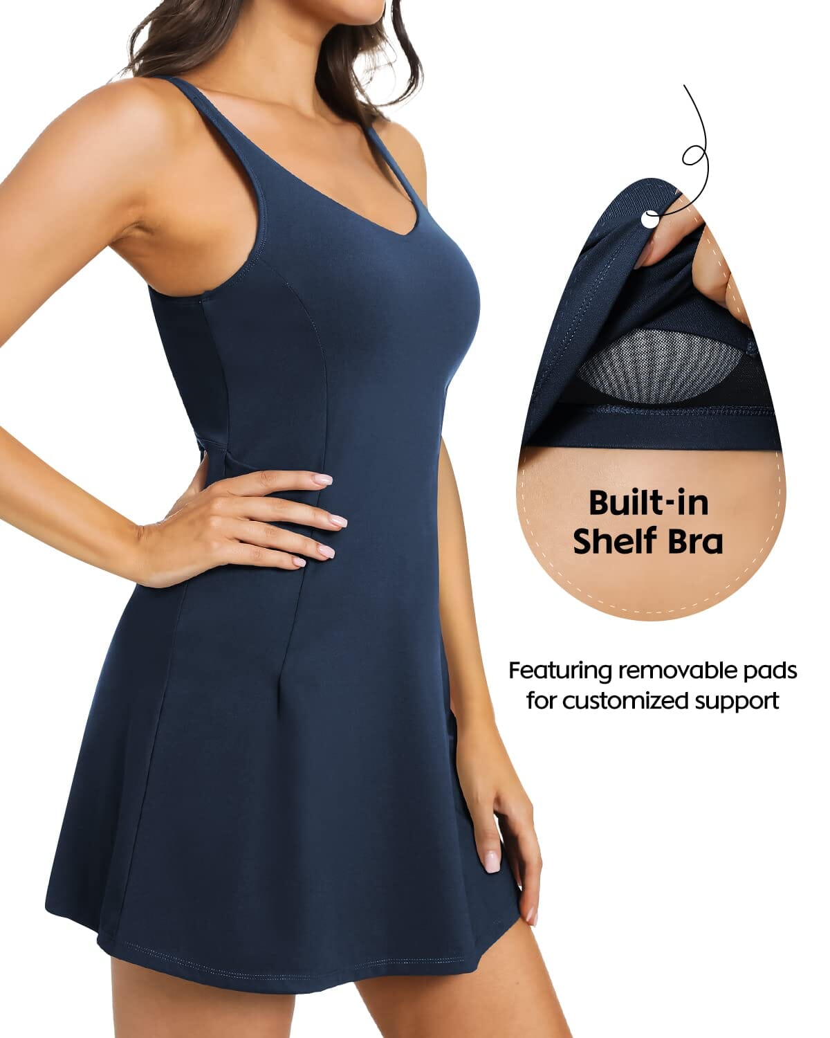 Tennis Dresses with 4 Pocket 220111