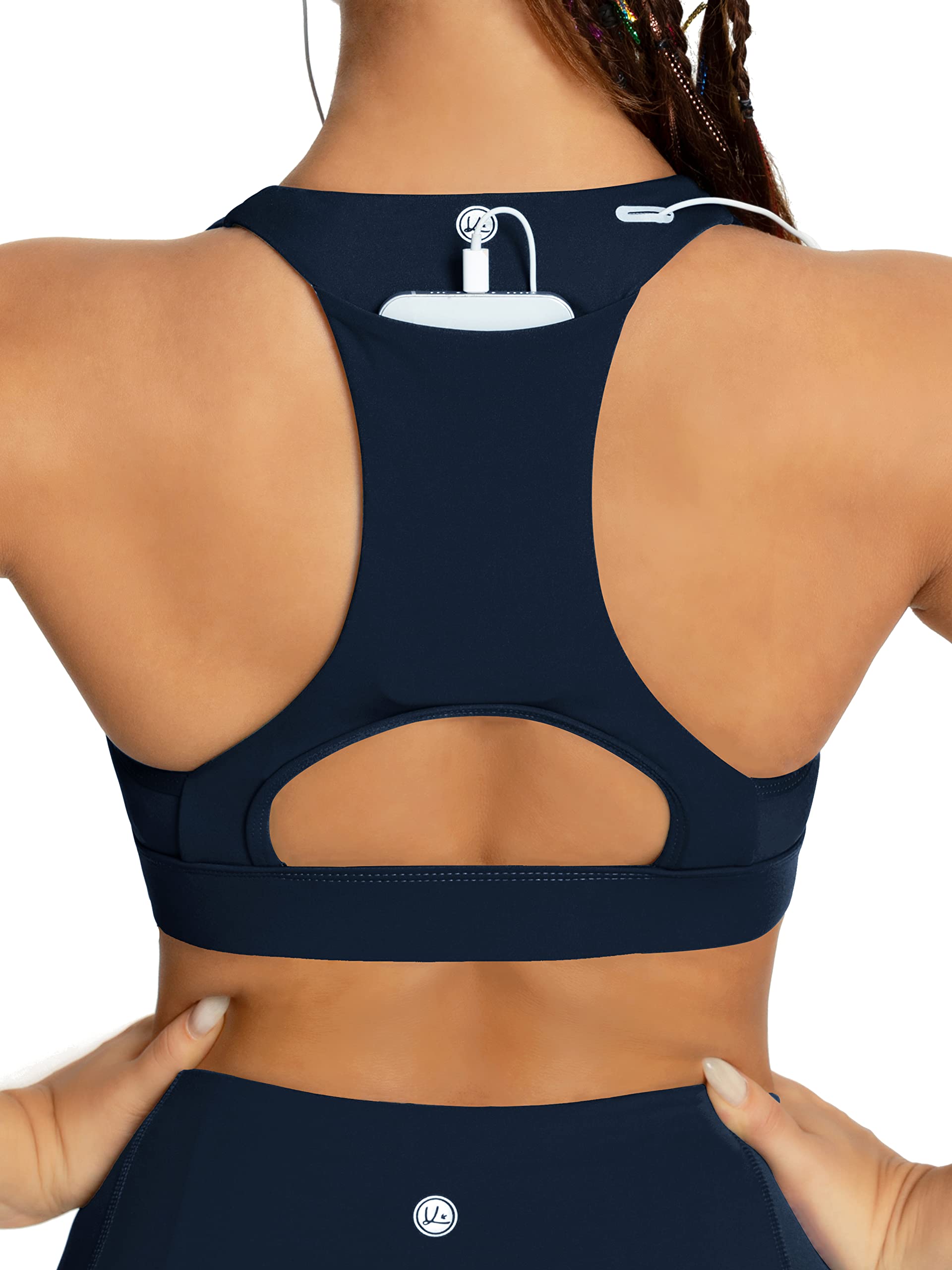 Phone Back Pockets Sport Bra 70927