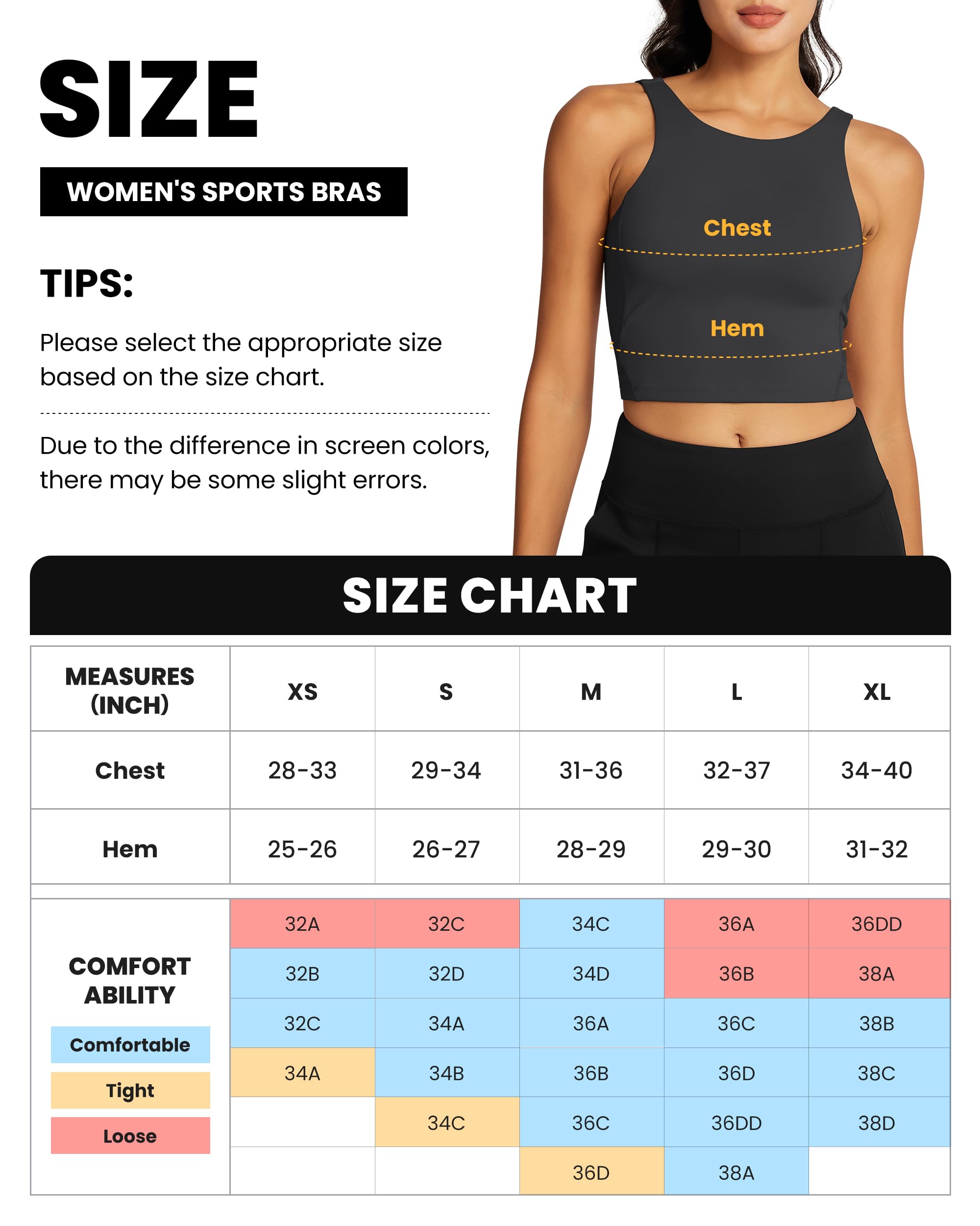 High Neck Sports Bras 220308