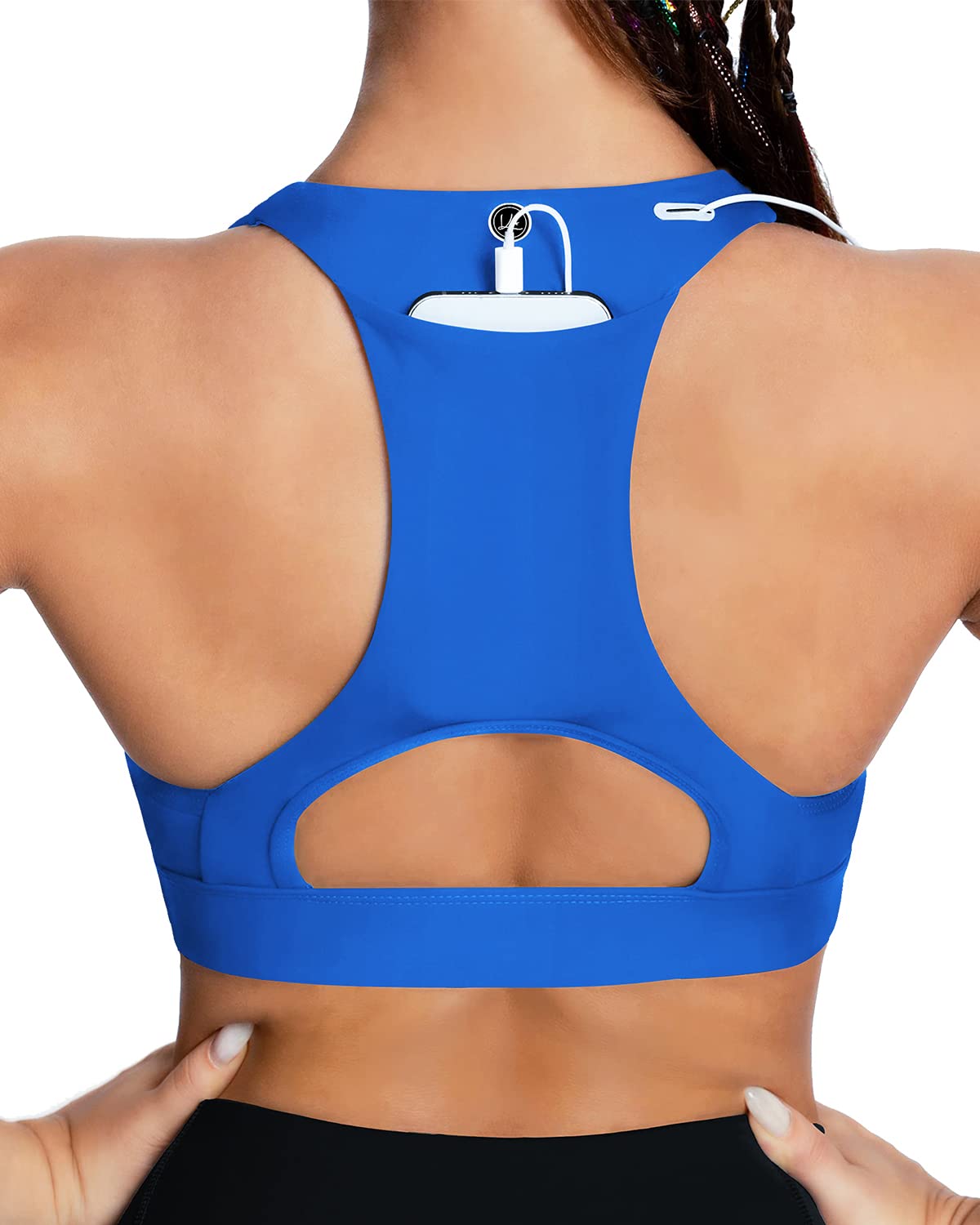Phone Back Pockets Sport Bra 70927