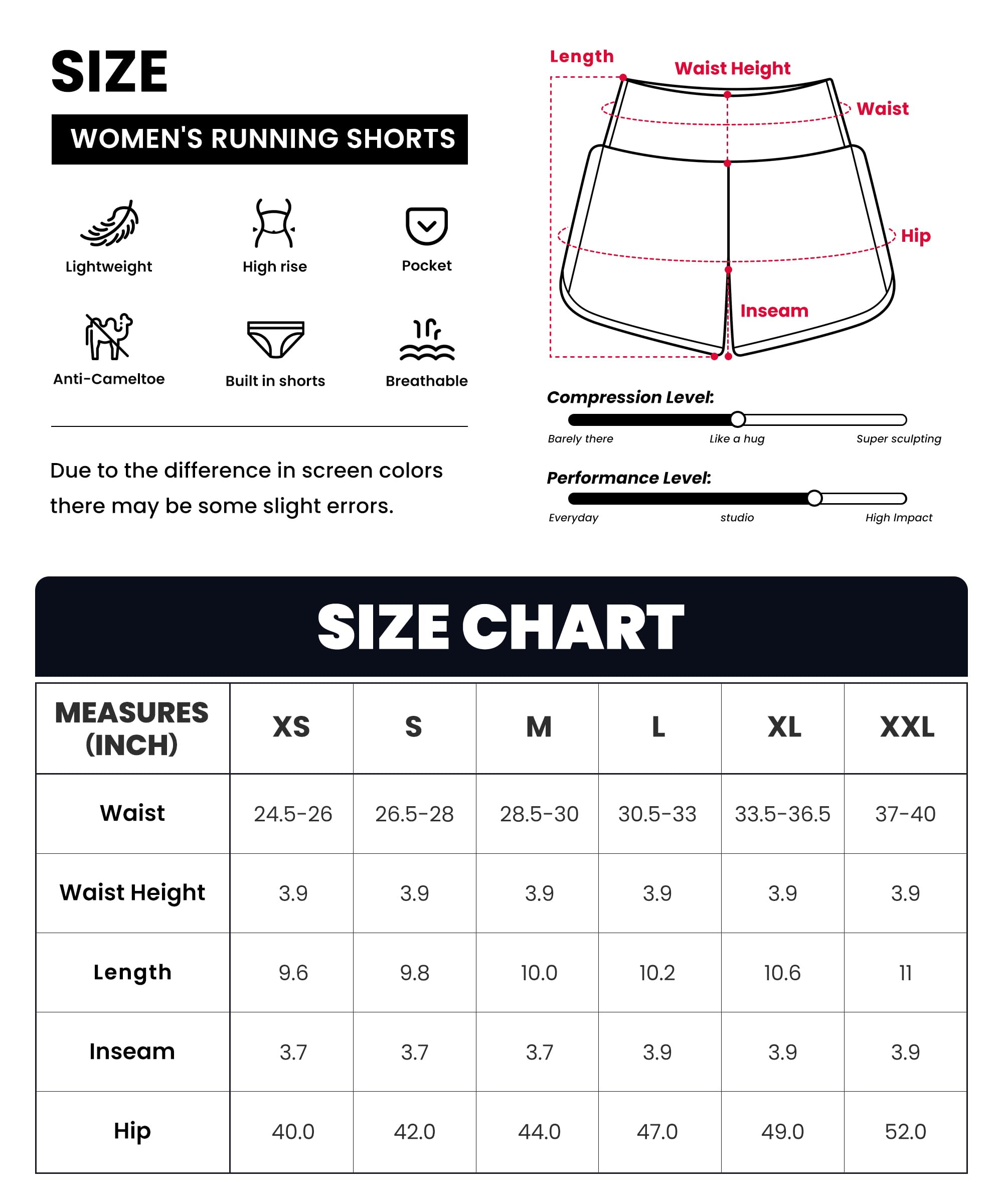 Womens High Waisted Shorts 20102