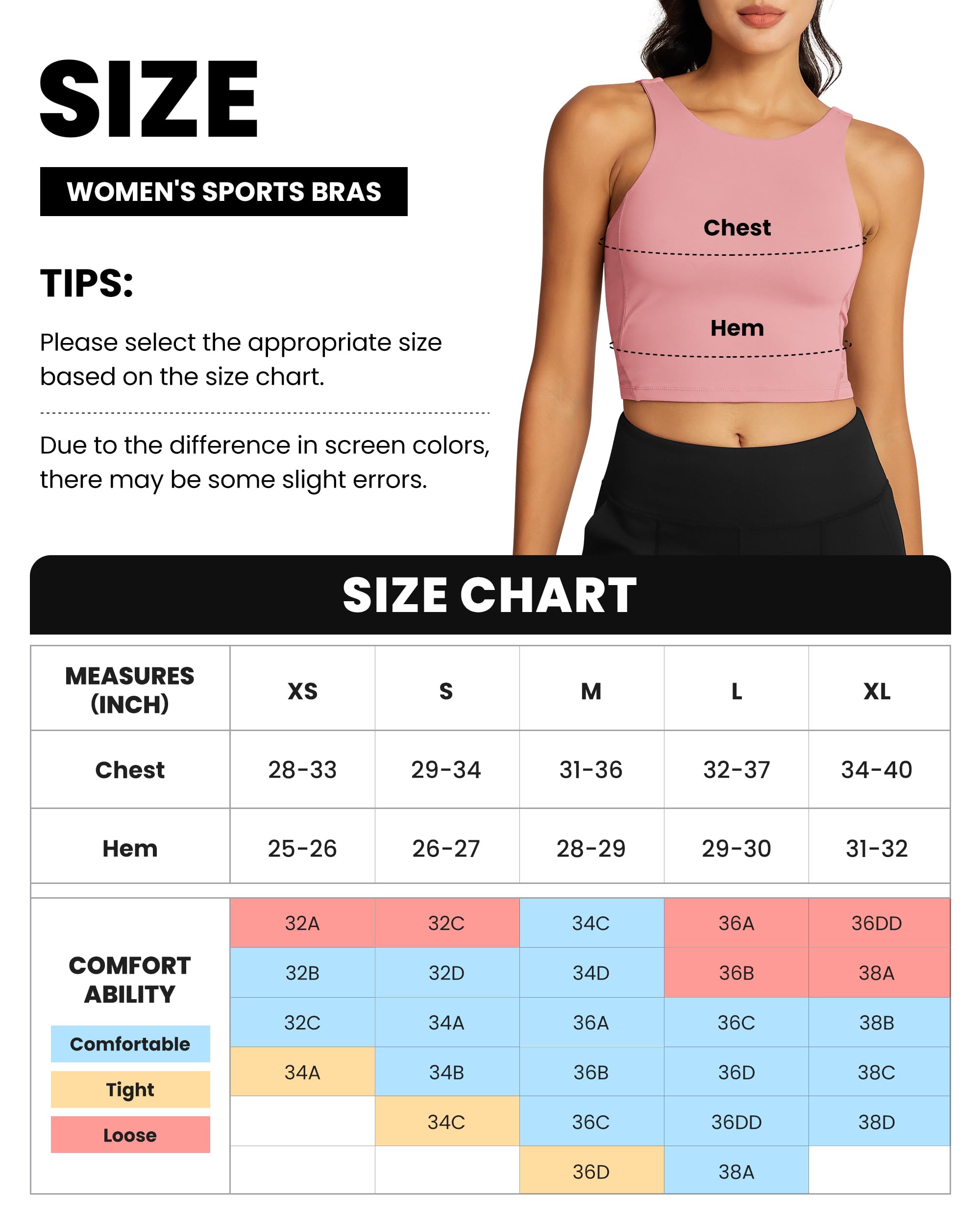 High Neck Sports Bras 220308