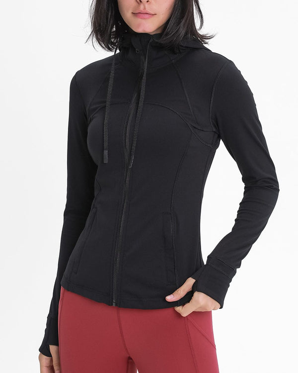 Full Zip Hoodies With Pockets S2088