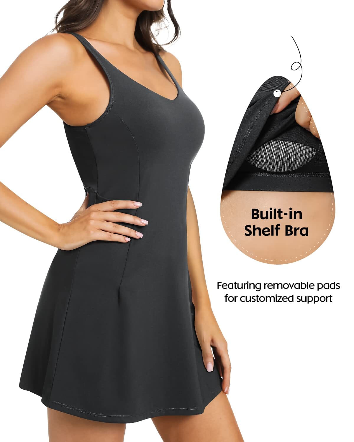 Tennis Dresses with 4 Pocket 220111