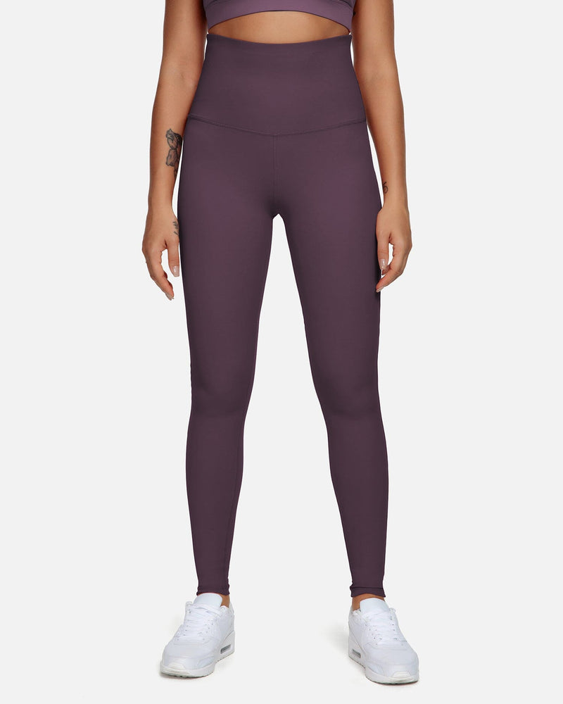 OTOS active High Waist Buttery Soft Leggings Yoga Pants - Mauve S