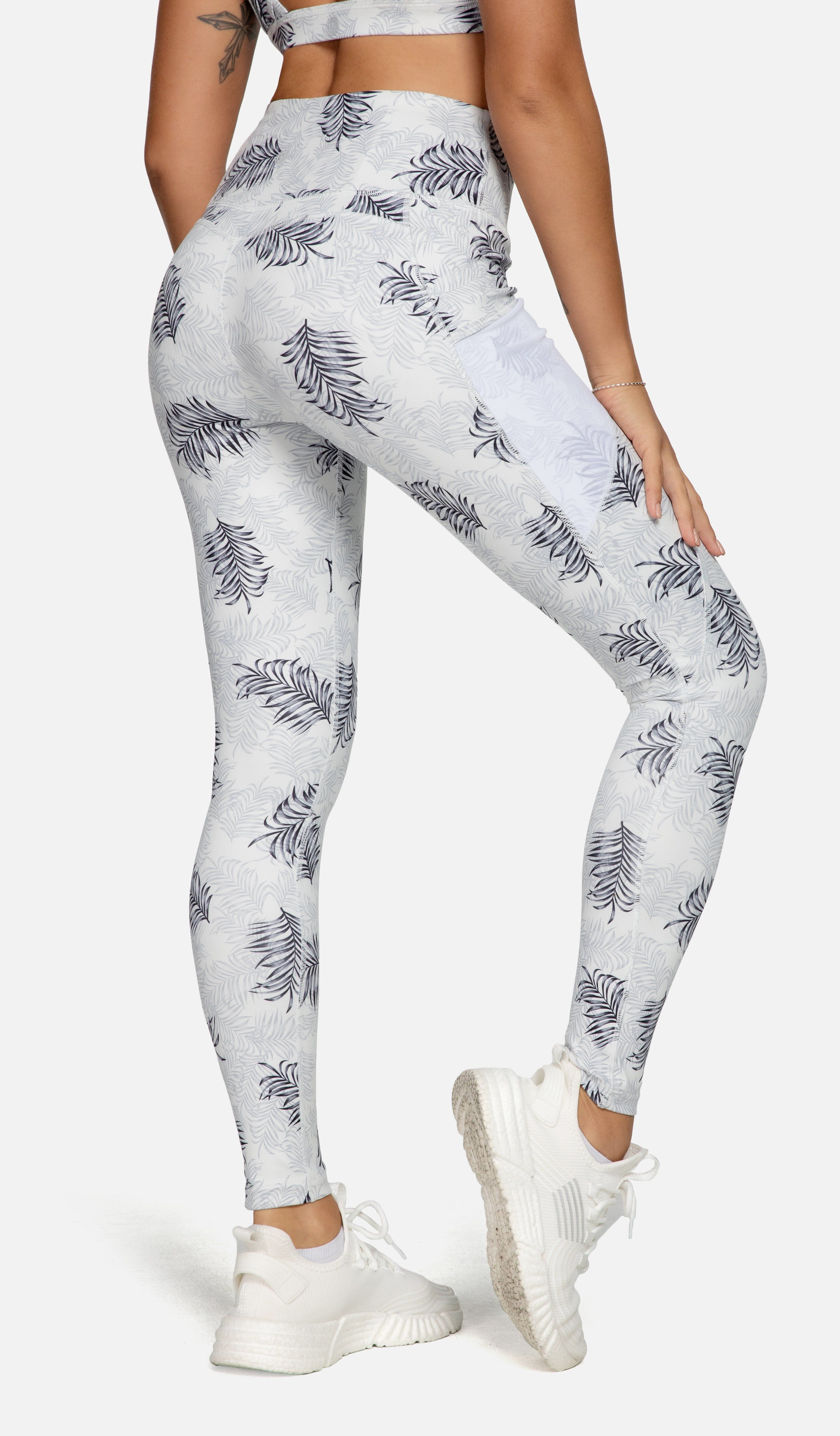 Leopard Print Waist Tights Leggings