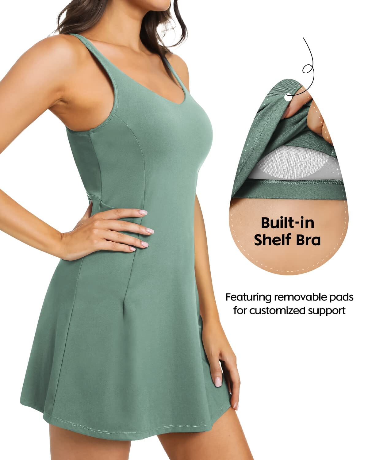 Tennis Dresses with 4 Pocket 220111