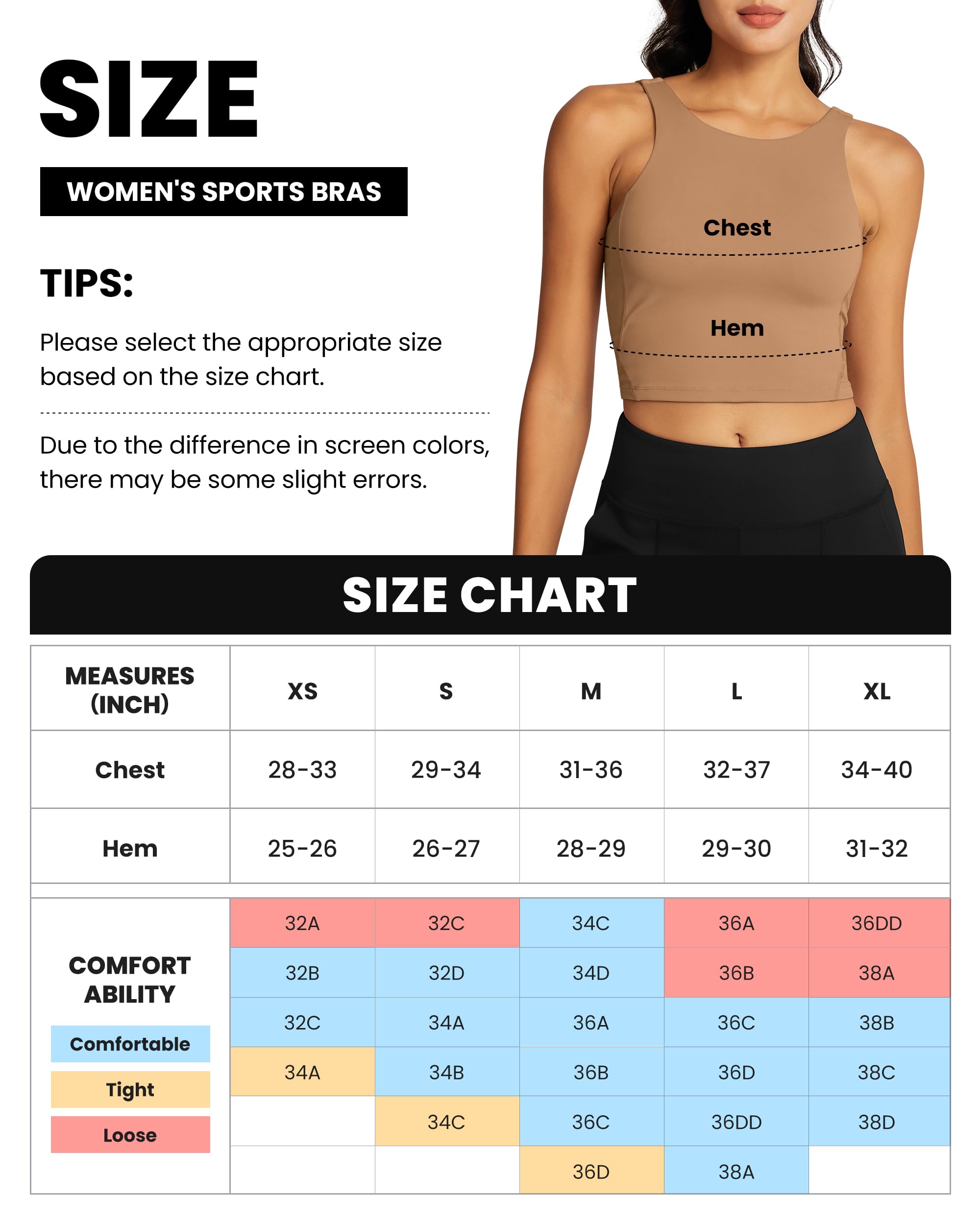 High Neck Sports Bras 220308