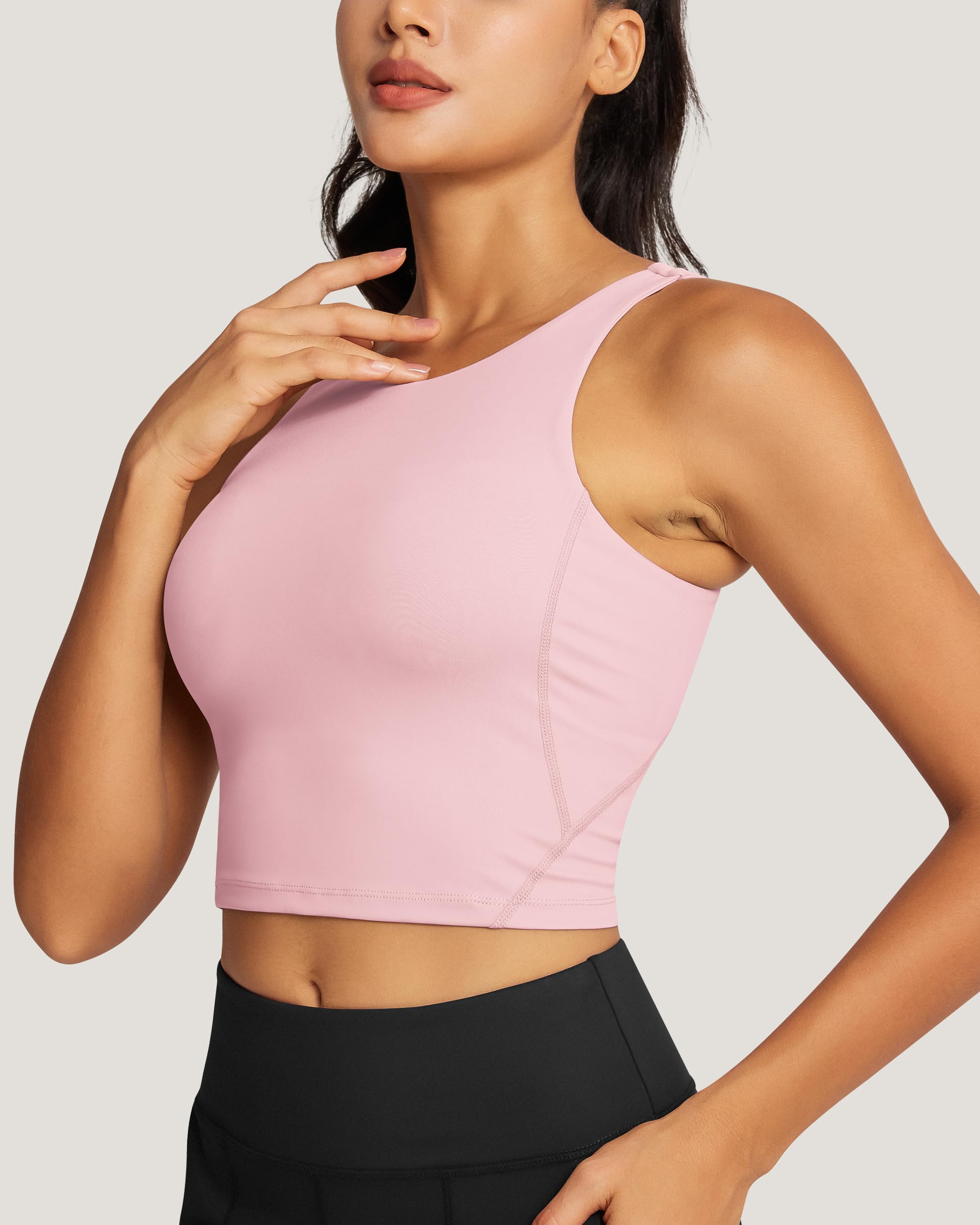 High Neck Sports Bras 220308