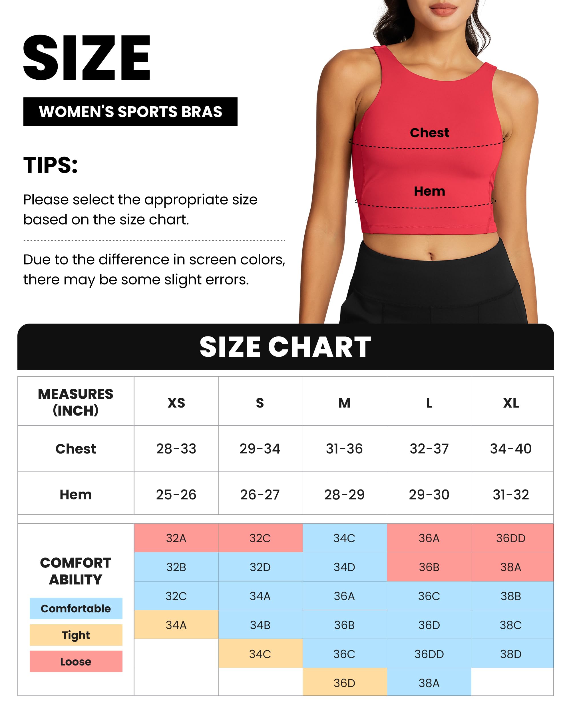High Neck Sports Bras 220308
