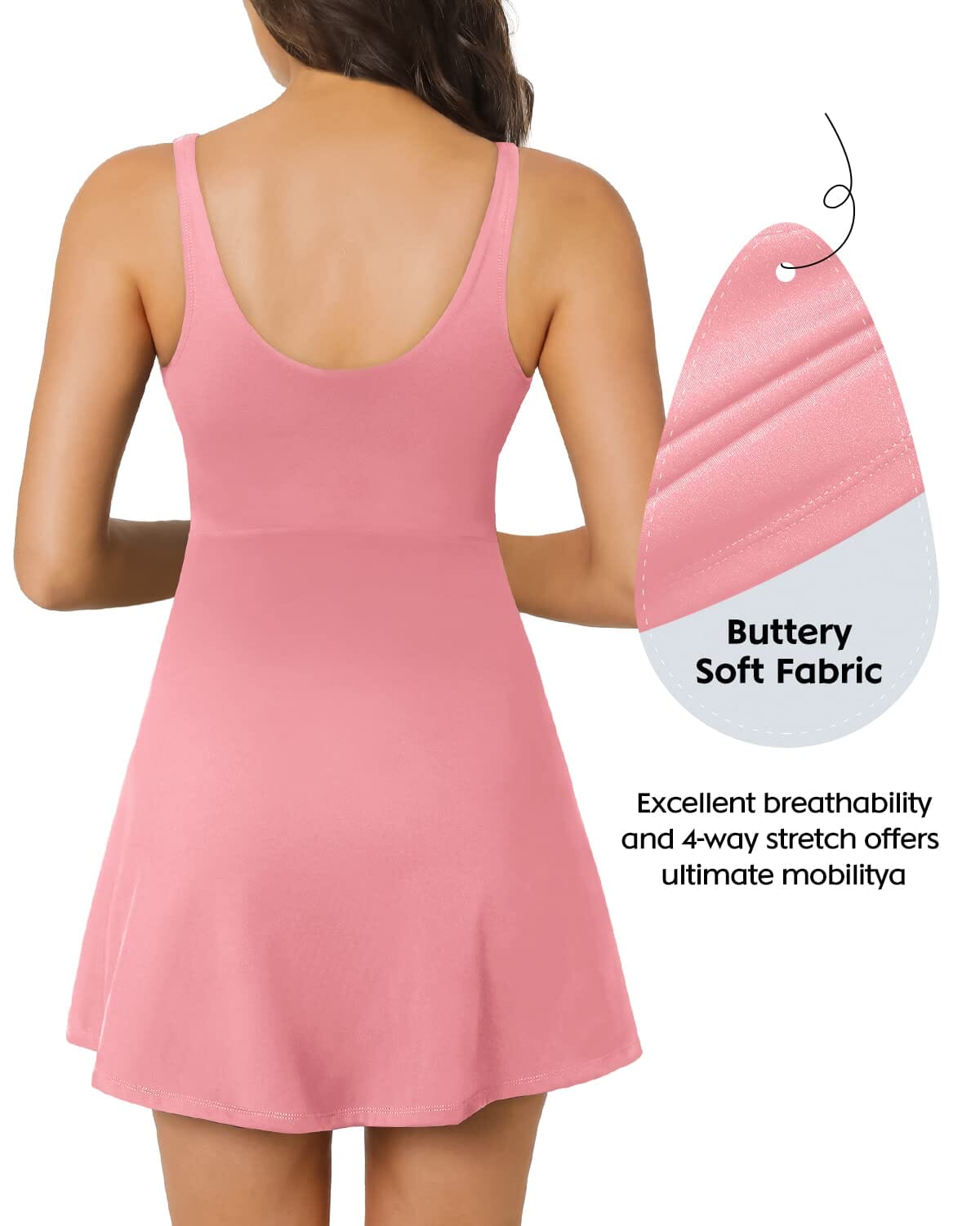 Tennis Dresses with 4 Pocket 220111