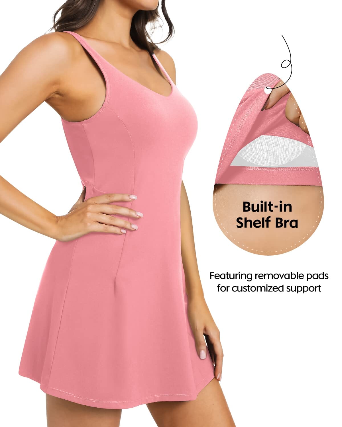 Tennis Dresses with 4 Pocket 220111