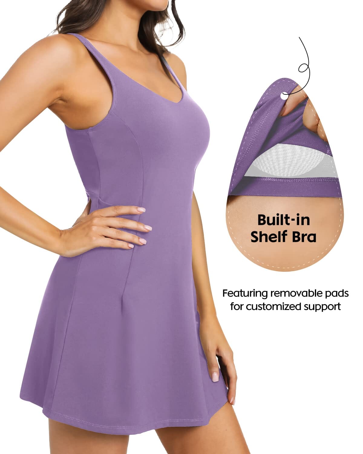 Tennis Dresses with 4 Pocket 220111