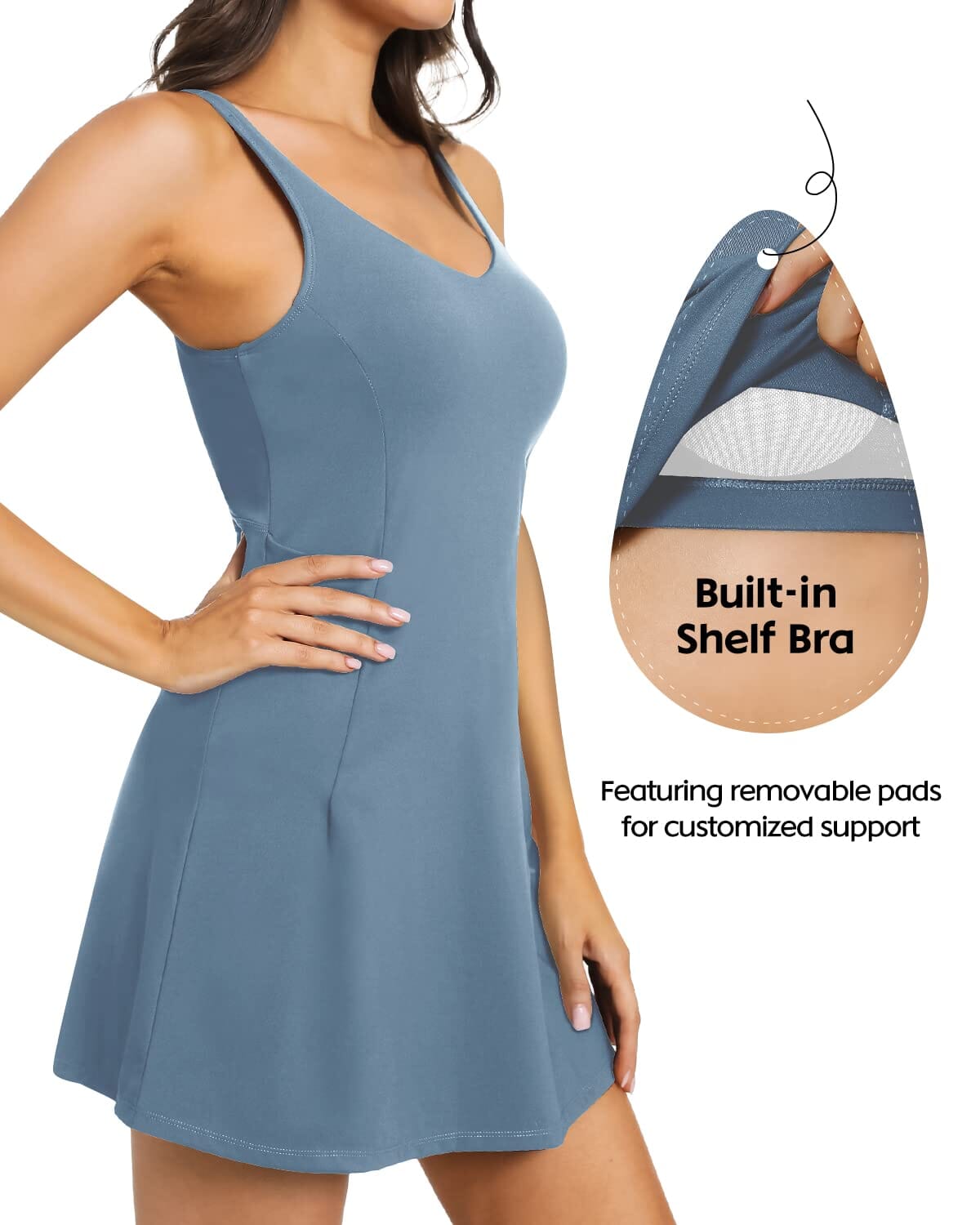 Tennis Dresses with 4 Pocket 220111