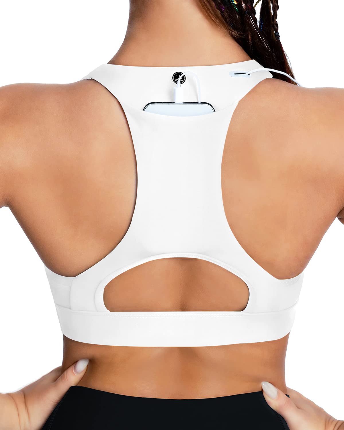 Phone Back Pockets Sport Bra 70927