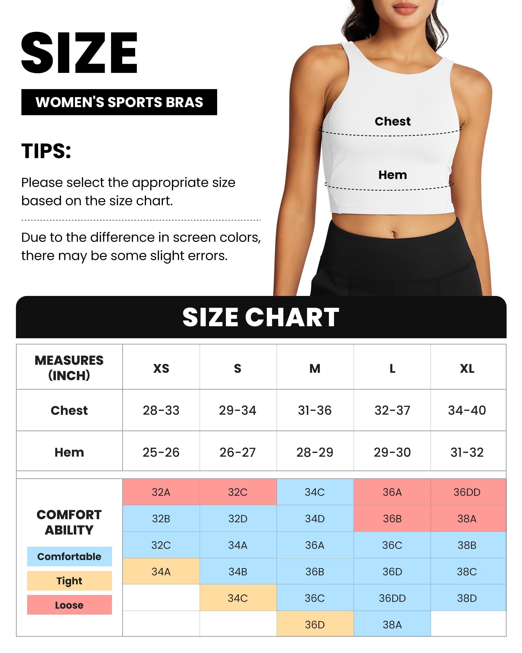 High Neck Sports Bras 220308