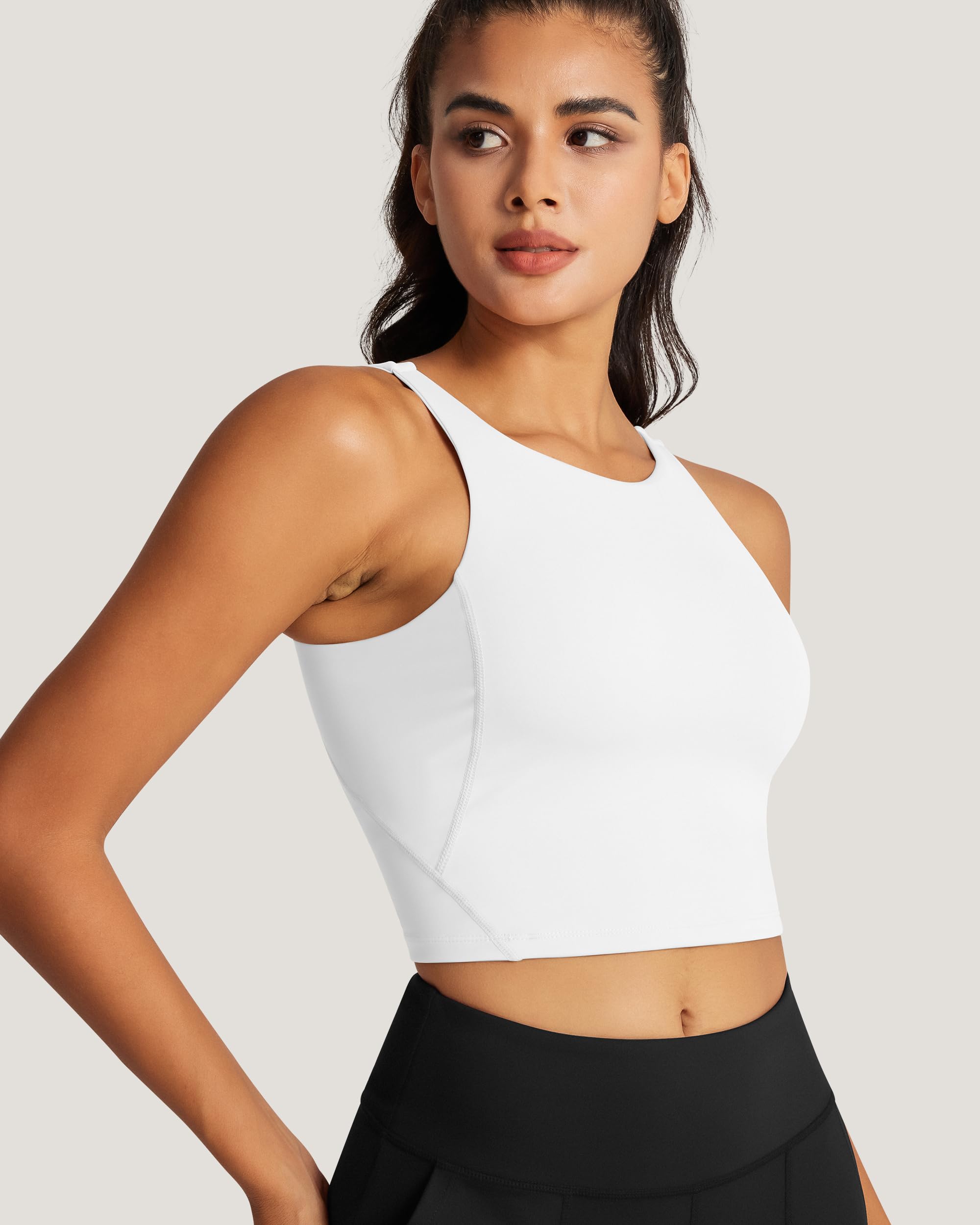 High Neck Sports Bras 220308