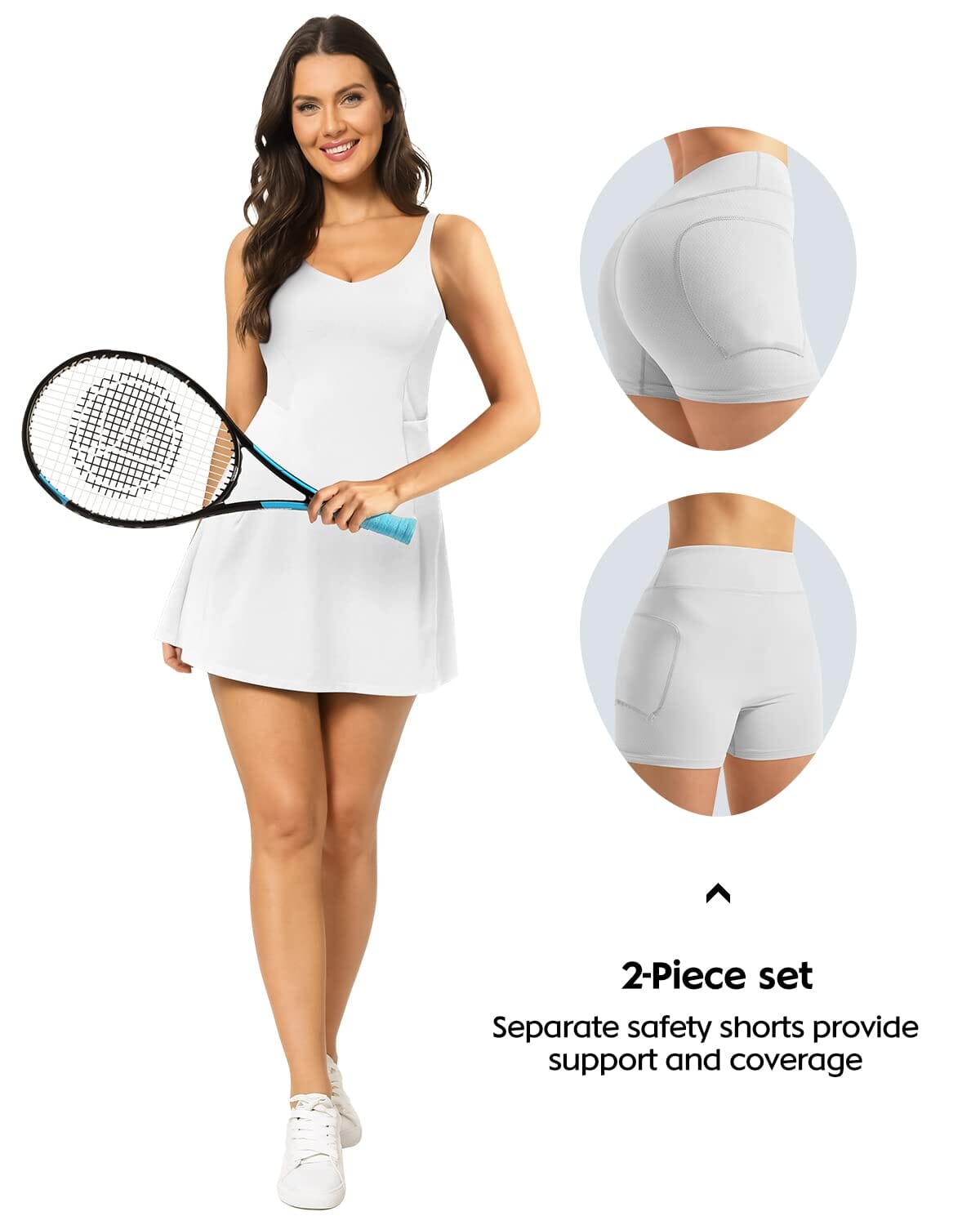 Tennis Dresses with 4 Pocket 220111